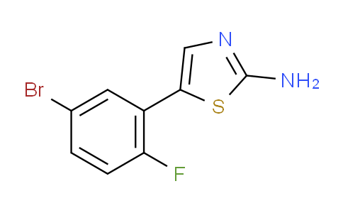 1537952-88-7 | 5-(5-Bromo-2-fluorophenyl)thiazol-2-amine