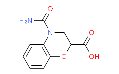 953899-84-8 | 2H-1,4-苯并噁嗪-2-羧酸，4-(氨基羰基)-3,4-二氢-