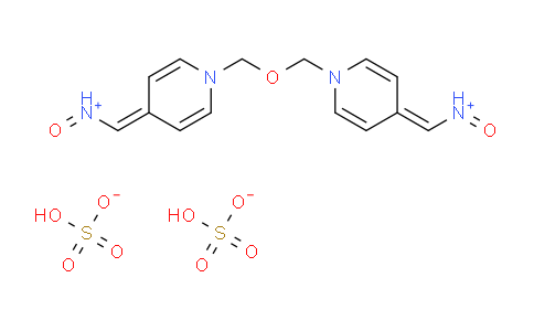 DYR65868 | 73840-43-4 | [oxybis(methanediylpyridin-1-yl-4-ylidene)]bis(N-oxomethanaminium) bis(hydrogen sulfate)