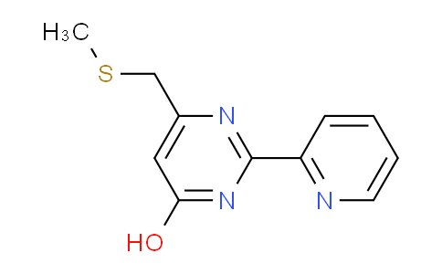 477886-09-2 | 6-[(甲基硫烷基)甲基]-2-(吡啶-2-基)嘧啶-4-醇