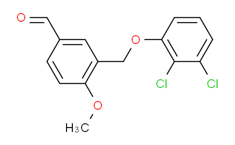 400878-04-8 | 3-(2,3-Dichlorophenoxy)methyl-4-methoxybenzaldehyde