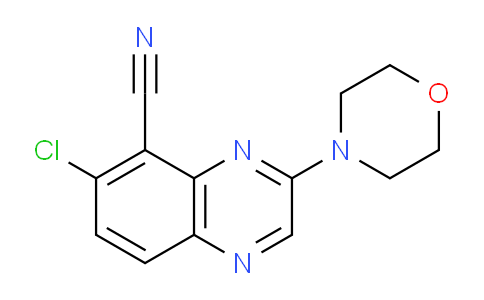 MCS17438 | 2304584-15-2 | 6-Chloro-3-morpholin-4-ylquinoxaline-5-carbonitrile