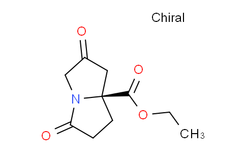 2703745-57-5 | (S)-Ethyl 2,5-dioxohexahydro-1H-pyrrolizine-7a-carboxylate