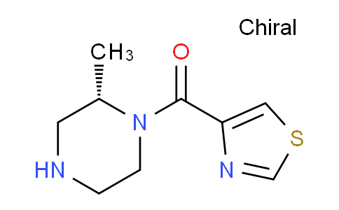 1568053-08-6 | (2S)-2-methyl-1-(1,3-thiazole-4-carbonyl)piperazine
