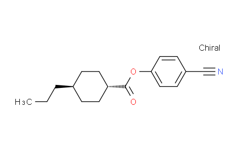 62439-33-2 | 4-Cyanophenyl trans-4-propylcyclohexanecarboxylate