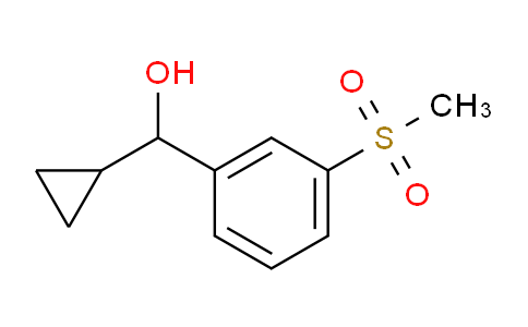 MCS53707 | 1602419-49-7 | cyclopropyl(3-methanesulfonylphenyl)methanol