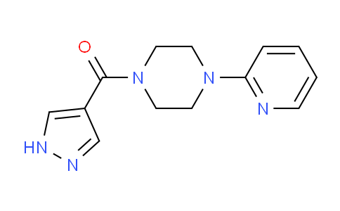 1153251-03-6 | 1-(1H-Pyrazole-4-carbonyl)-4-(pyridin-2-yl)piperazine