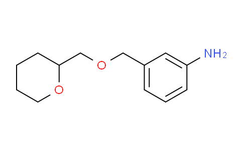 1016764-34-3 | 3-(Oxan-2-ylmethoxy)methylaniline
