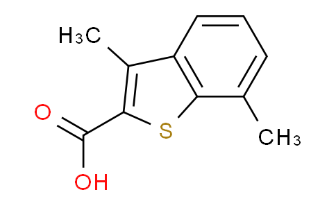 MCS64632 | 6179-21-1 | Benzo[b]thiophene-2-carboxylic acid, 3,7-dimethyl-