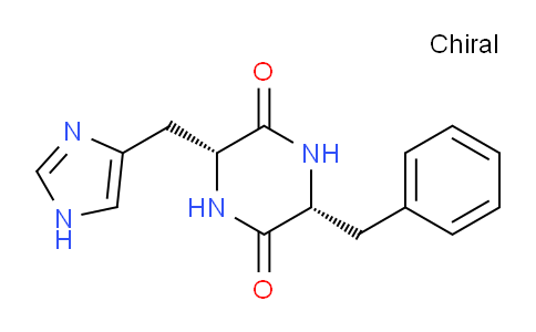 MCS68198 | 93301-56-5 | 2,5-Piperazinedione, 3-(1H-imidazol-4-ylmethyl)-6-(phenylmethyl)-, (3R,6R)-