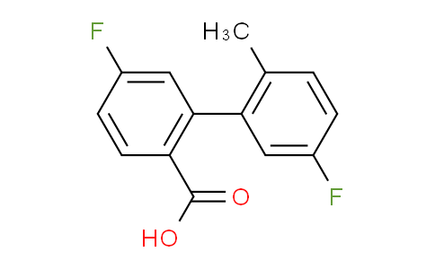 MCS78588 | 1183105-92-1 | 4-fluoro-2-(5-fluoro-2-methylphenyl)benzoic acid