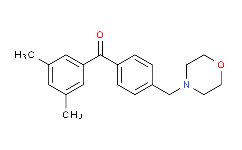 898770-17-7 | 3,5-Dimethyl-4'-morpholinomethyl benzophenone