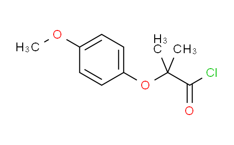 MCT11002 | 4878-04-0 | 2-(4-Methoxyphenoxy)-2-methylpropanoyl Chloride