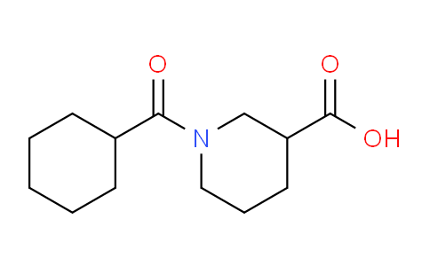 436093-18-4 | 1-环己烷羰基哌啶-3-羧酸