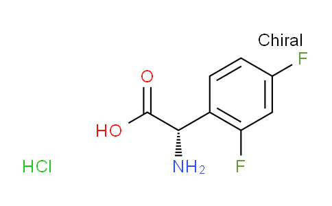 CAS No. 2241594-33-0, (S)-2-氨基-2-(2,4-二氟苯基)乙酸盐酸盐