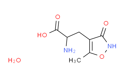 DYT20593 | 76463-67-7 | 2-Amino-3-(5-methyl-3-oxo-2,3-dihydroisoxazol-4-yl)propanoic acid hydrate