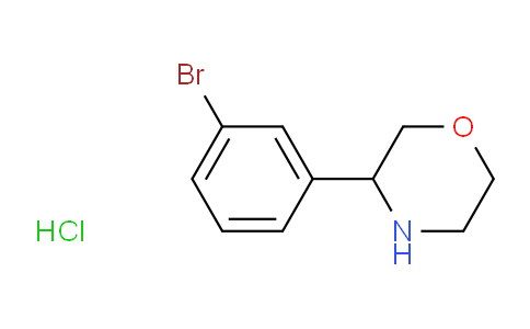 1955541-61-3 | 3-(3-溴苯基)吗啉盐酸盐