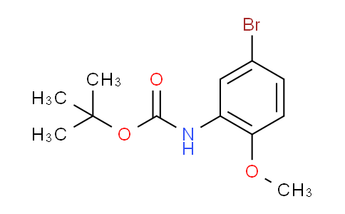 262433-22-7 | N-(5-溴-2-甲氧基苯基)-氨基甲酸1,1-二甲基乙酯