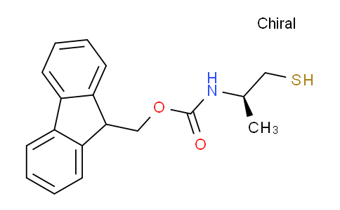 CAS No. 202751-94-8, N-Fmoc-(R)-1-メルカプト-2-プロパナミン