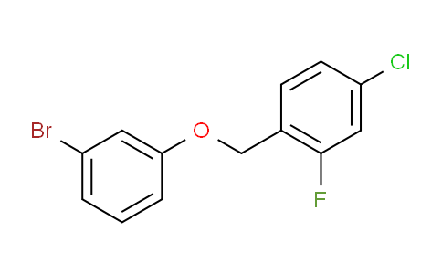 CAS No. 1121604-61-2, Benzene, 1-[(3-bromophenoxy)methyl]-4-chloro-2-fluoro-