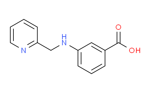 1094347-07-5 | 3-{[(pyridin-2-yl)methyl]amino}benzoic acid