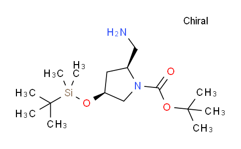 DYT43671 | 1011347-77-5 | (2S,4S)-tert-butyl 2-(aminomethyl)-4-((tert-butyldimethylsilyl)oxy)pyrrolidine-1-carboxylate