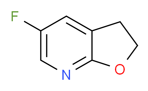 1356542-41-0 | Furo[2,3-b]pyridine, 5-fluoro-2,3-dihydro-