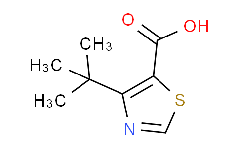 CAS No. 81569-32-6, 4-tert-ブチル-1,3-チアゾール-5-カルボン酸