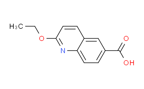 958487-61-1 | 6-喹啉羧酸，2-乙氧基-