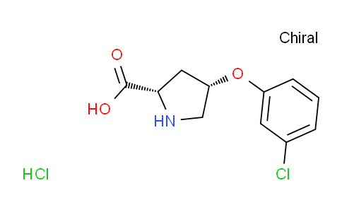 686766-30-3 | L-Proline, 4-(3-chlorophenoxy)-, hydrochloride, (4S)-