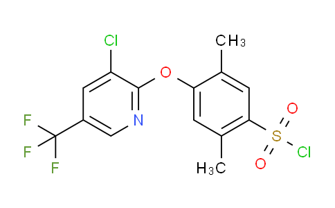 MCT78580 | 1181761-96-5 | 4-(3-Chloro-5-trifluoromethylpyridin-2-yloxy)-2,5-dimethyl-benzenesulfonyl chloride