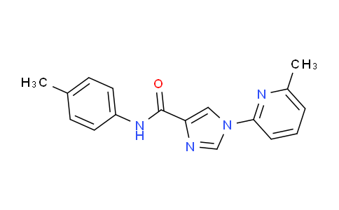 MCU10824 | 477864-36-1 | N-(4-Methylphenyl)-1-(6-methyl-2-pyridinyl)-1H-imidazole-4-carboxamide