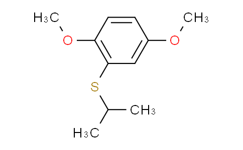 MCU11277 | 51506-43-5 | Benzene, 1,4-dimethoxy-2-[(1-methylethyl)thio]-