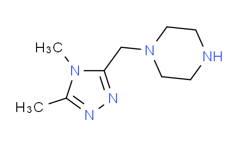 1154708-01-6 | 1-[(4,5-dimethyl-4H-1,2,4-triazol-3-yl)methyl]piperazine