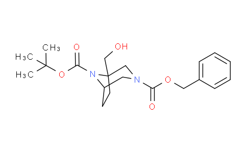 1251016-26-8 | O3-benzyl O8-tert-butyl 1-(hydroxymethyl)-3,8-diazabicyclo[3.2.1]octane-3,8-dicarboxylate