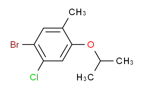 MCU19227 | 2379321-89-6 | 1-溴-2-氯-4-异丙氧基-5-甲基苯