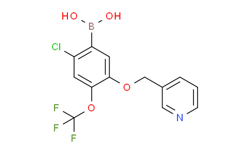 MCU19858 | 2096339-46-5 | [2-Chloro-5-(pyridin-3-ylmethoxy)-4-(trifluoromethoxy)phenyl]boronic acid