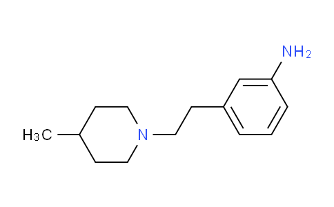 1018517-70-8 | 3-[2-(4-methylpiperidin-1-yl)ethyl]aniline