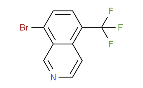 CAS No. 2567770-46-9, 8-Bromo-5-(trifluoromethyl)isoquinoline