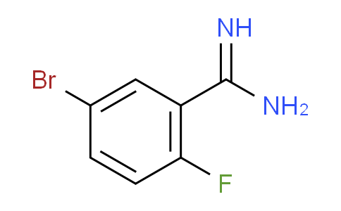 CAS No. 1100752-70-2, 5-bromo-2-fluorobenzene-1-carboximidamide