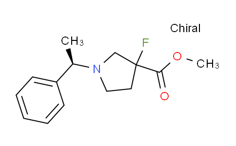 DYU48291 | 1461698-11-2 | methyl 3-fluoro-1-(1R)-1-phenylethylpyrrolidine-3-carboxylate