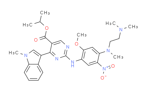 1847464-89-4 | 1-Methylethyl 2-[[4-[[2-(dimethylamino)ethyl]methylamino]-2-methoxy-5-nitrophenyl]amino]-4-(1-methyl-1H-indol-3-yl)-5-pyrimidinecarboxylate