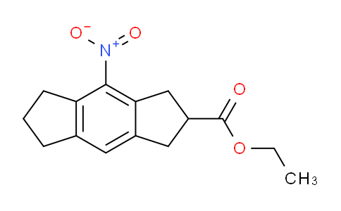 MCU57291 | 2676865-17-9 | Ethyl 4-nitro-1,2,3,5,6,7-hexahydro-s-indacene-2-carboxylate