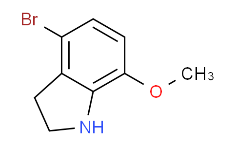 1247915-41-8 | 4-bromo-7-methoxy-2,3-dihydro-1H-indole