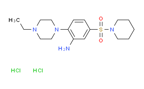 1172463-82-9 | 2-(4-ethylpiperazin-1-yl)-5-(piperidine-1-sulfonyl)aniline dihydrochloride