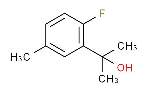 1343867-43-5 | 2-(2-Fluoro-5-methylphenyl)propan-2-ol
