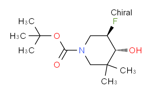 MCU61705 | 1638763-26-4 | tert-butyl trans-5-fluoro-4-hydroxy-3,3-dimethyl-piperidine-1-carboxylate