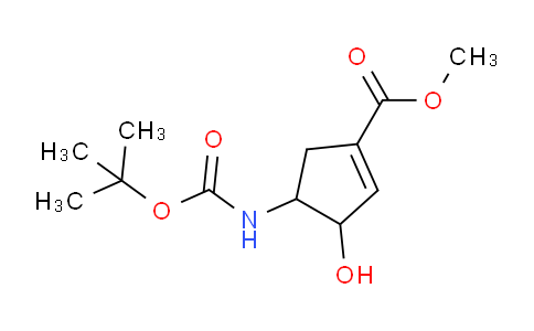 1824432-78-1 | 4-(叔丁氧羰基氨基)-3-羟基-环戊烯-1-甲酸甲酯