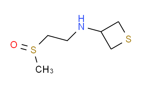 1880736-35-5 | N-(2-甲烷亚磺酰基乙基)硫杂环丁烷-3-胺