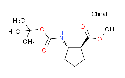 192385-82-3 | (1S,2S)-2-(叔丁氧羰基氨基)环戊烷甲酸甲酯